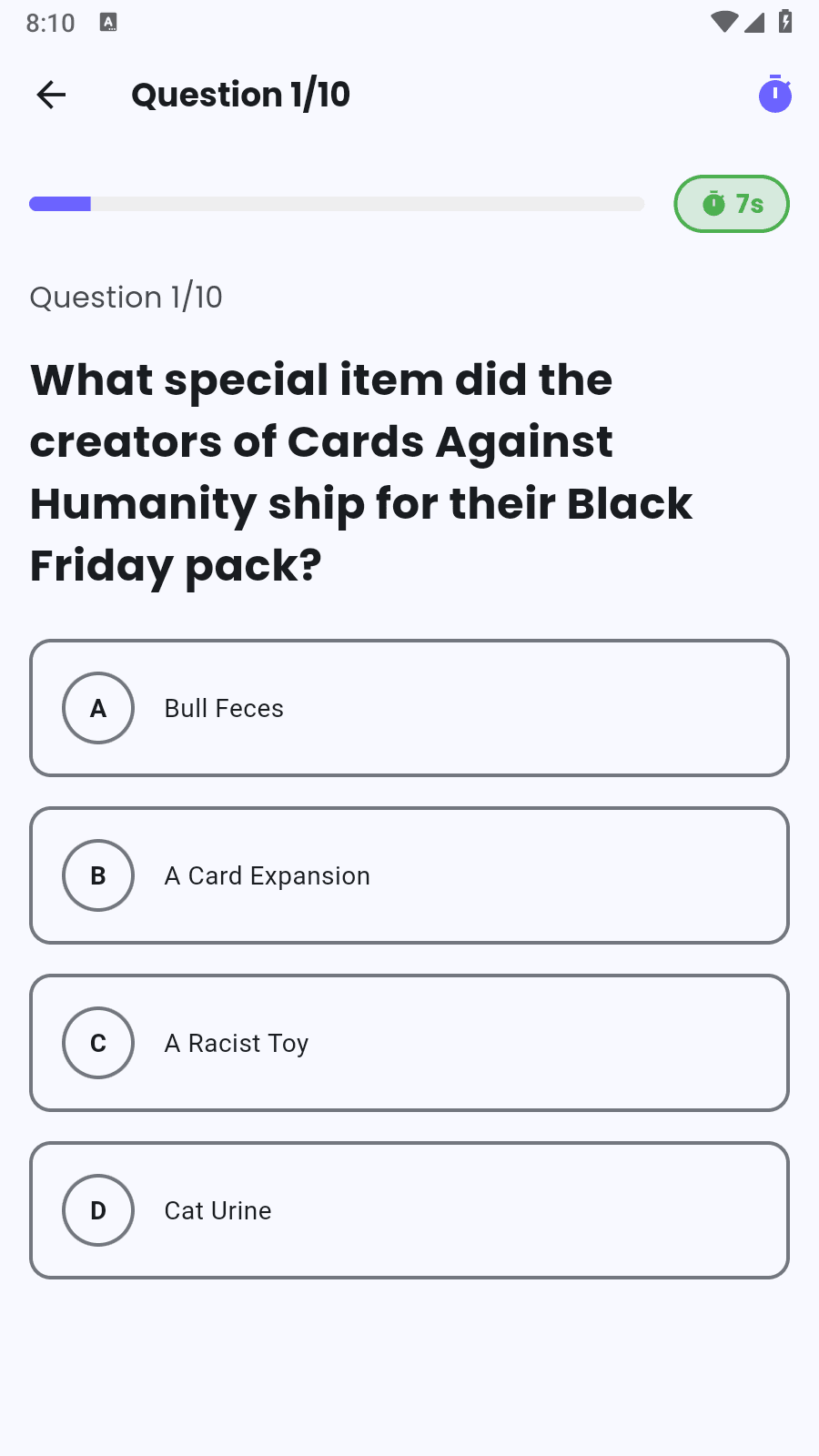 Quiz Play